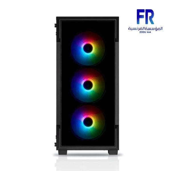 CORSAIR ICUE 220T RGB FRONT GLASS EDITION BLACK MID TOWER CASE