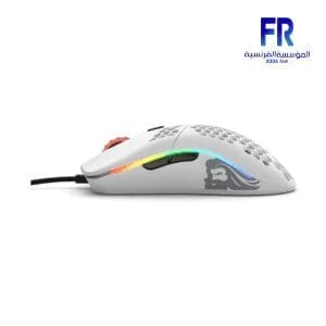 GLORIOUS MODEL O MATTE WHITE WIRED GAMING MOUSE