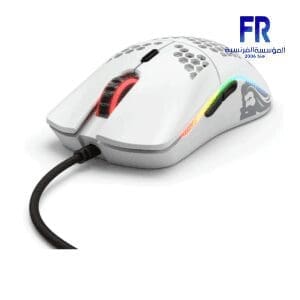GLORIOUS MODEL O MATTE WHITE WIRED GAMING MOUSE