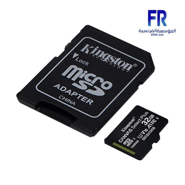KINGSTON 32GB CLASS10 100MB/S MICRO SD CARD