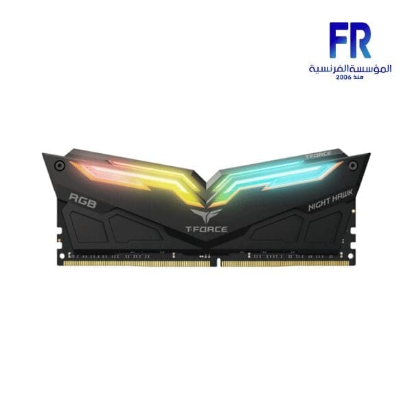 TEAM GROUP T FORCE RGB NIGHT HAWK 16GB DDR4 3200MHZ DESKTOP MEMORY