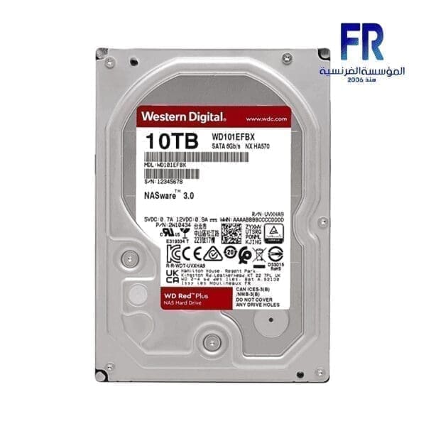 Wd Red Plus 10Tb Internal Desktop Hard Drive | Alfrensia