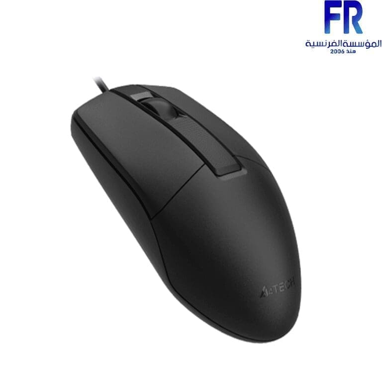 A4Tech Op 330S Black Usb Mouse | Alfrensia
