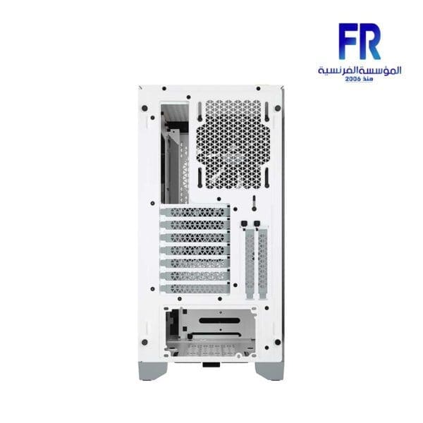 CORSAIR ICUE 4000D AIRFLOW TEMPERED GLASS WHITE MID TOWER Case