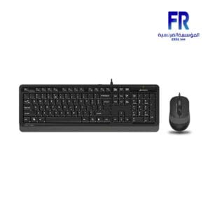 A4TECH FSTYLER F1010 GREY WIRED KEYBOARD AND MOUSE Combo