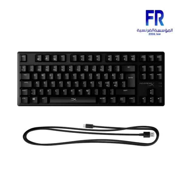 HYPERX ALLOY ORIGINS CORE PBT LINEAR RED SWITCHES ARABIC WIRED MECHANICAL Keyboard