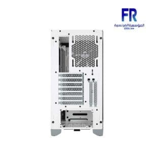 CORSAIR ICUE 4000D TEMPERED GLASS WHITE MID TOWER Case
