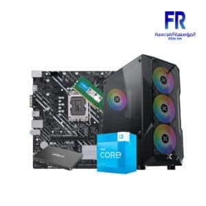 ALFRENSIA Summer offers #2 I3 13100 - H610M-K - 8G DDR4 - 120GB SSD - MOON KNIGHT GAMING Build