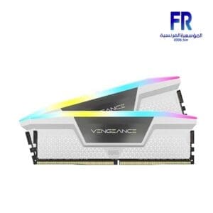 Corsair-Vengeance-RGB-64Gb-(2X32Gb)-DDR5-5200Mhz-White-Desktop-Memory