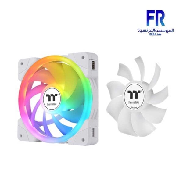 Thermaltake Swafan EX12 ARGB Sync PC Cooling White Fan Tt Premium Edition Magnetic Connection 3 Fans