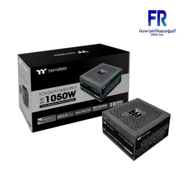 Thermaltake Toughpower PF3 1050W 80 Plus Platinum Tt Premium Edition ATX 3.0 Pcie 5.0 Fully Modular Power Supply