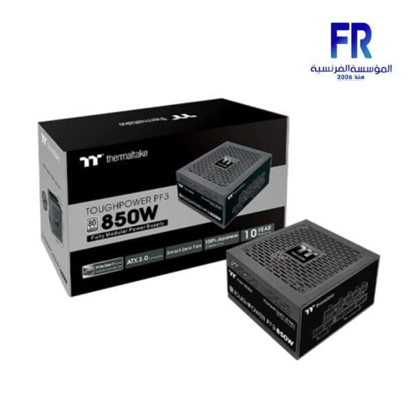 Thermaltake Toughpower PF3 850W 80 Plus Platinum Tt Premium Edition ATX 3.0 Pcie 5.0 Fully Modular Power Supply