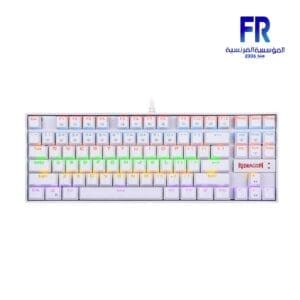 Redragon Kumara K552 Rainbow Blue Switch White Wired Mechanical Gaming Keyboard