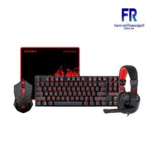 Redragon K552 BB 4 IN 1 Keyboard - Mouse - Mouse Pad - Headset Wired Gaming Essentials