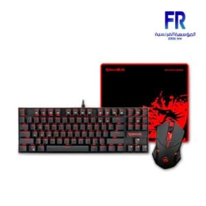 Redragon K552 BA 3 IN 1 Keyboard - Mouse - Mouse Pad Wired Gaming Essentials